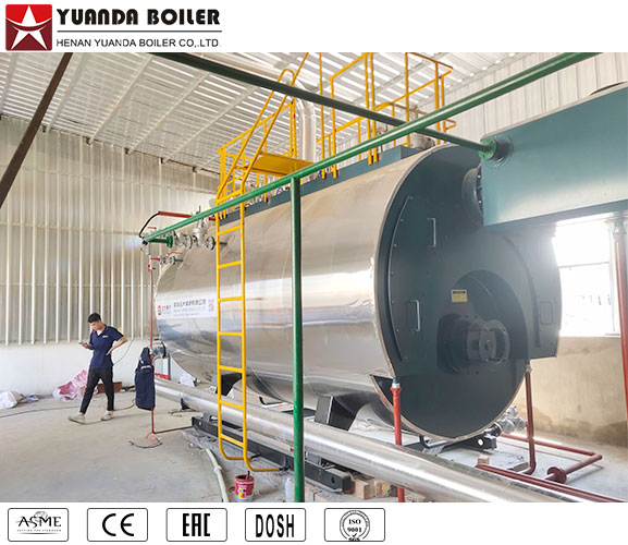 Caldera de Vapor de Gas y Aceite