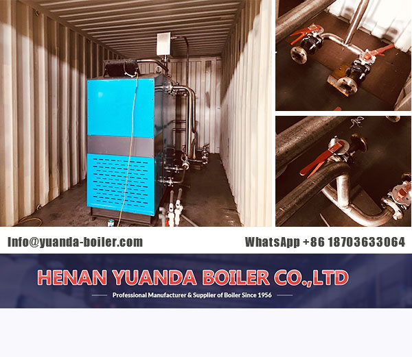 Caldera portátil de pellets de madera CWHS 175 kw para calefacción y baño