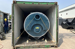 Caldera de vapor de 60bhp para planta procesadora de carne enviada a Oman