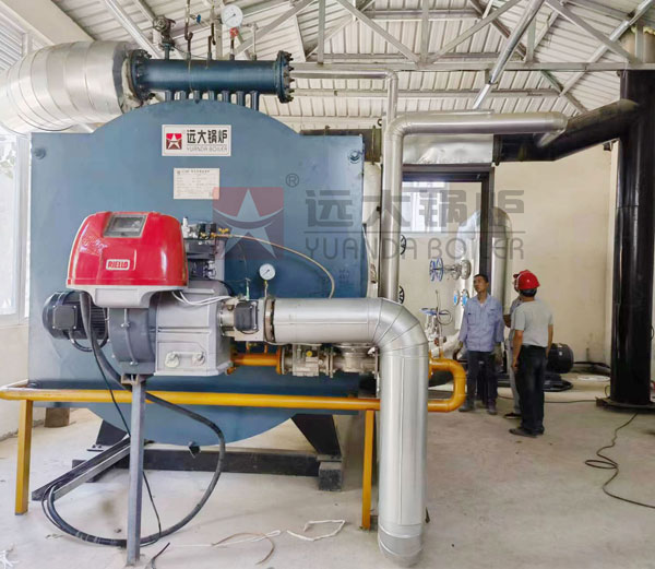 Caldera de fluido termico a gas de 3m kcl en Canada