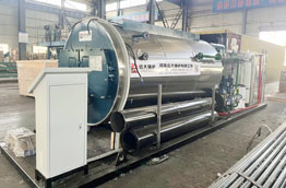 Yuanda Boiler Caldera de vapor de GLP tipo patin de 70hp para la produccion de mariscos