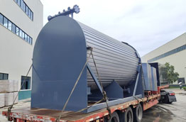 Yuanda Boiler Realiza Envio a Indonesia de Caldera de Aceite Termico de Biomasa YGL de 2900kW