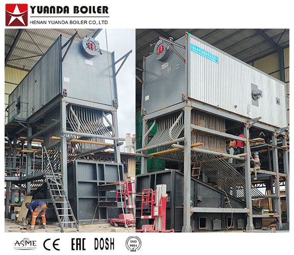 Caldera de Biomasa de Rejilla Movil