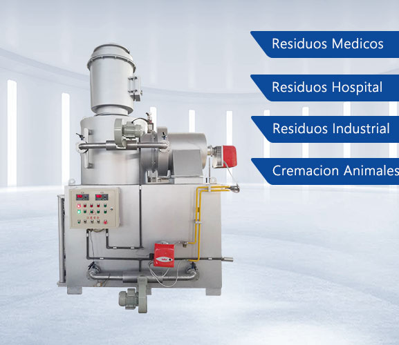 Incinerador de desechos m&eacute;dicos de animales YDF