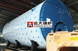 Caldera de vapor de 20 toneladas alimentada por gas para la textil