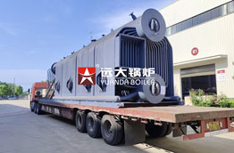 SZW 20ton water tube biomass boiler deliver to chile